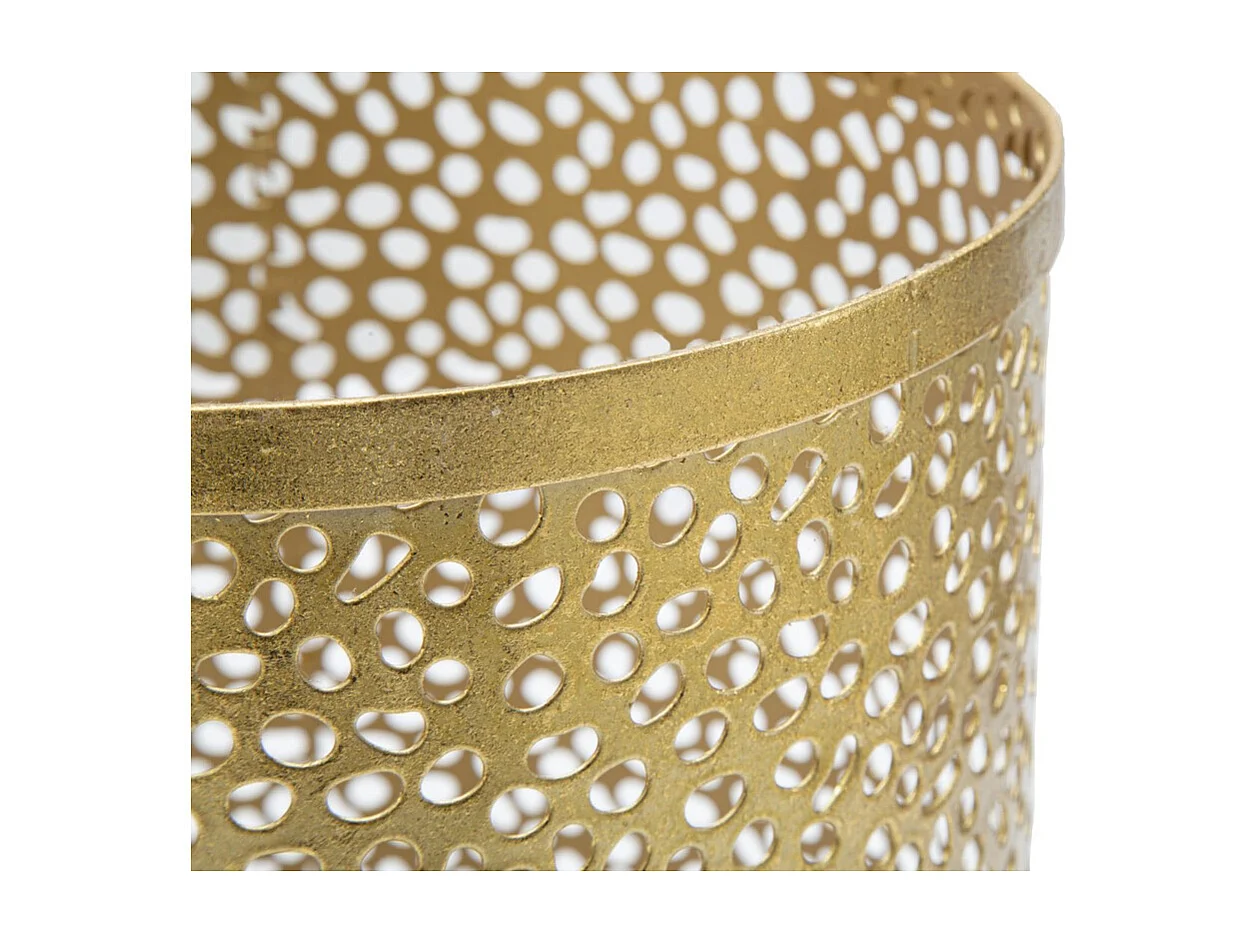 Porte-Parapluie MF332, Or, 24x24x43 cm, Seven Design