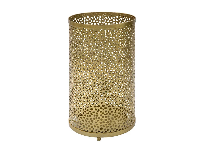 Porte-Parapluie MF332, Or, 24x24x43 cm, Seven Design