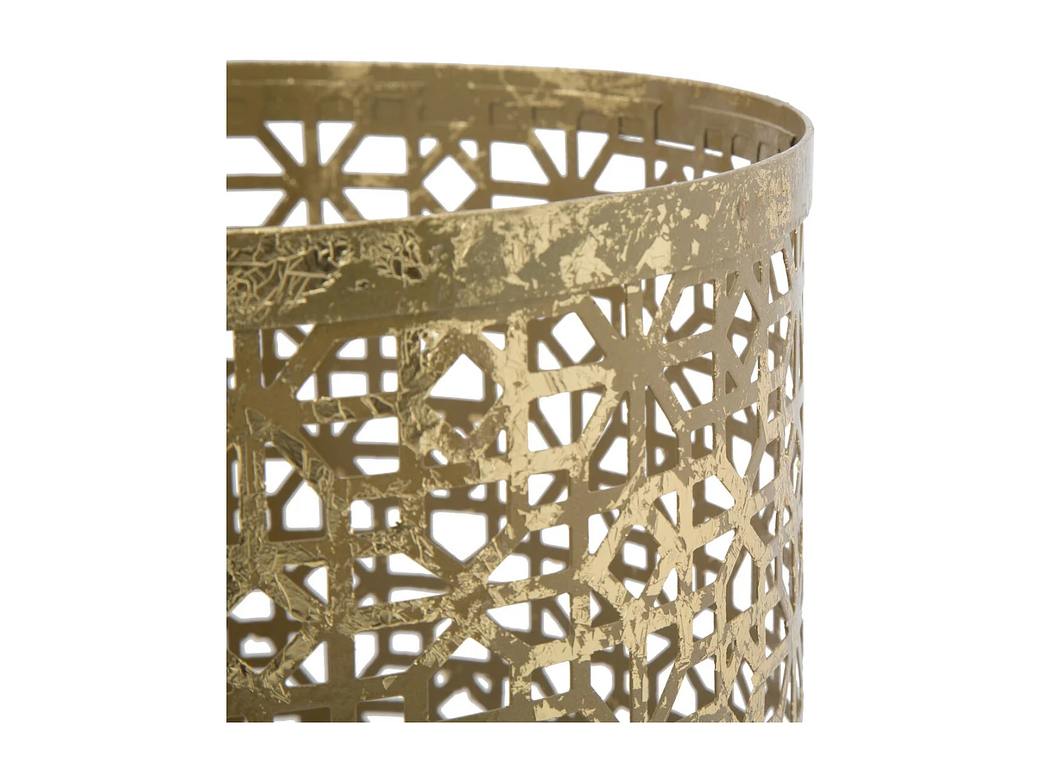 Porte-Parapluie MF330, Or, 24x24x42 cm, Seven Design