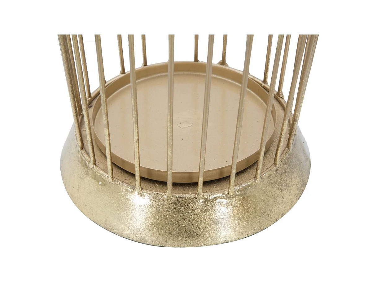 Stojak na Parasol MF328, Złoto, 26,5x23x68,5 cm, Epikasa