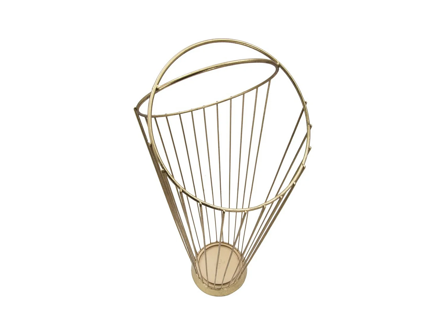 Stojak na Parasol MF328, Złoto, 26,5x23x68,5 cm, Epikasa