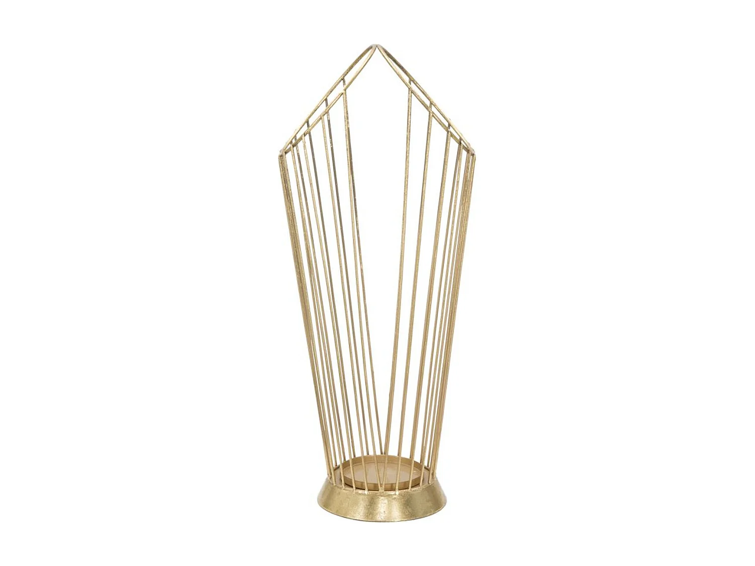 Porte-Parapluie MF329, Or, 25,5x18,5x60 cm, Seven Design