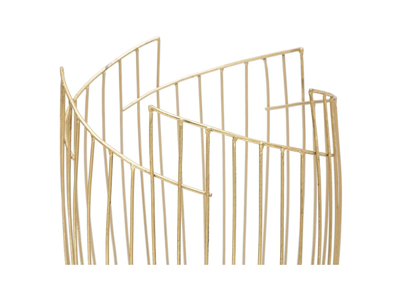 Porte-Parapluie MF327, Or, 28x28x69 cm, Epikasa