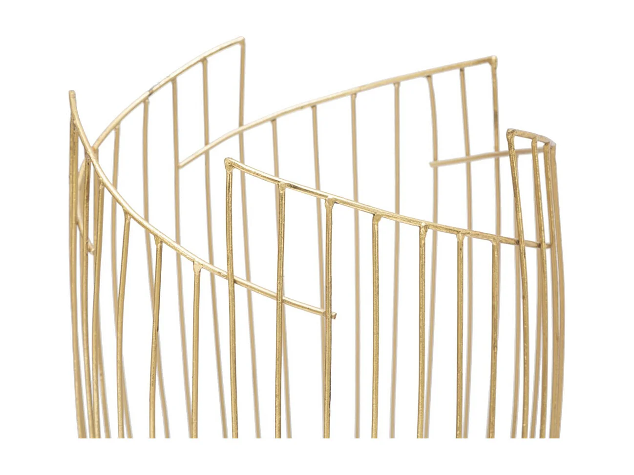 Porte-Parapluie MF327, Or, 28x28x69 cm, Seven Design