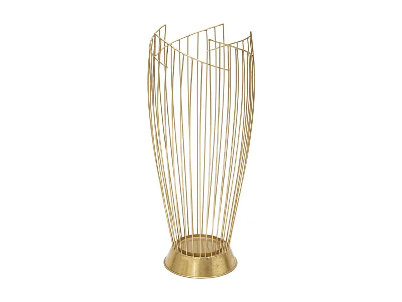 Porte-Parapluie MF327, Or, 28x28x69 cm, Seven Design