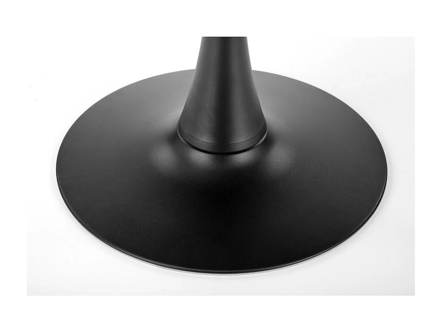 Tavolo da pranzo Olmo/Rotondo/Marrone e Nero