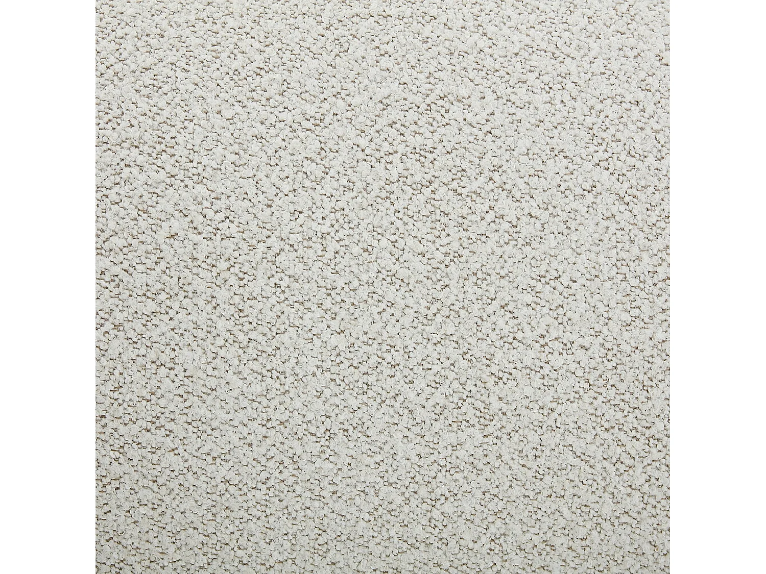 Habitat - Canapé 4 places en tissu bouclette - Crème - Design by Nicole Aptel - Temoli