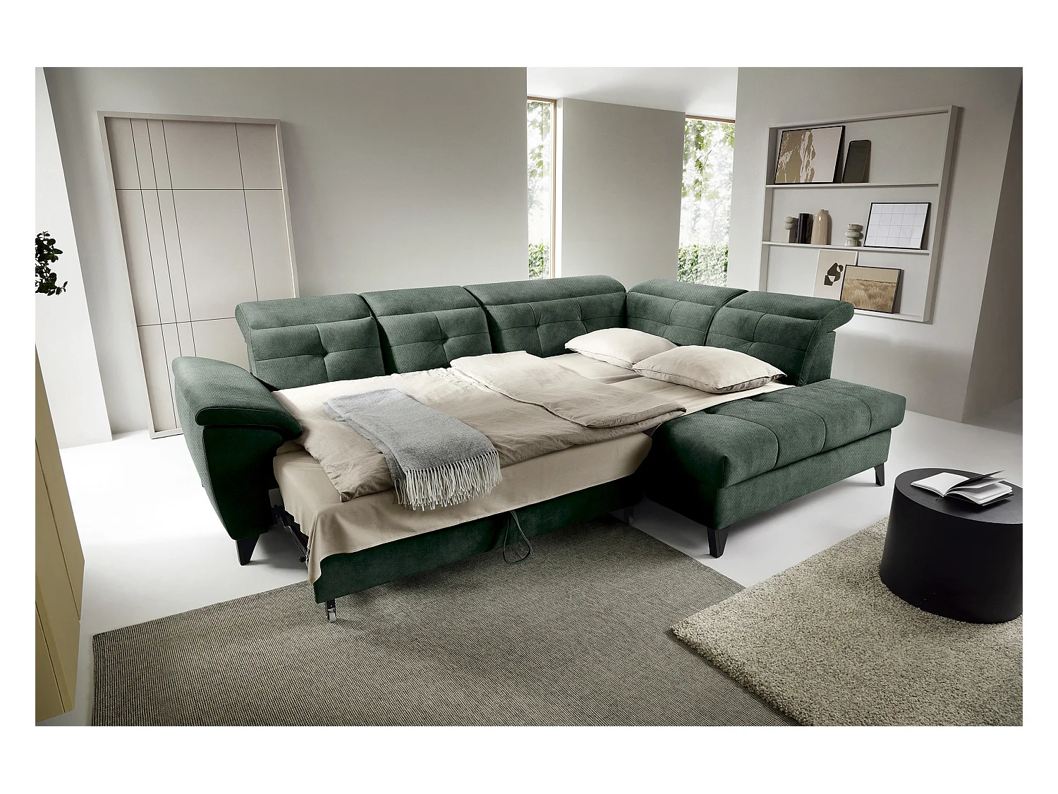 Couchtisch Dana Premium/Holz&Metall/Gold&