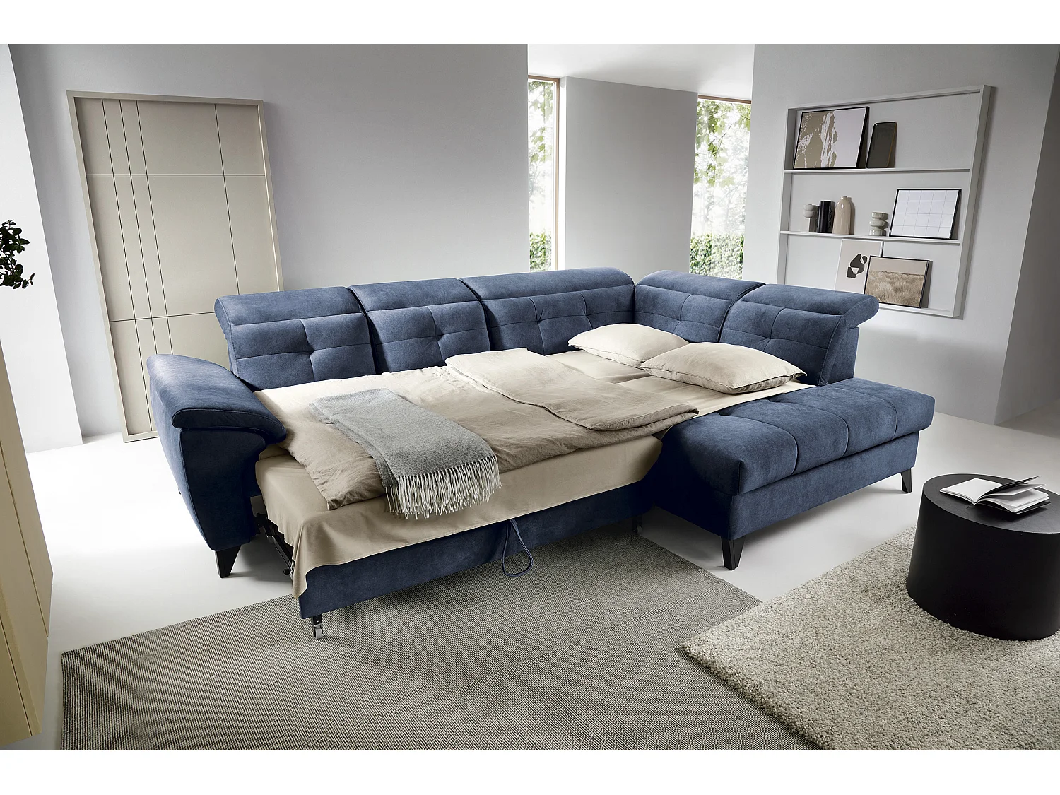 Table basse Dana Premium/Bois&Métal/Or&