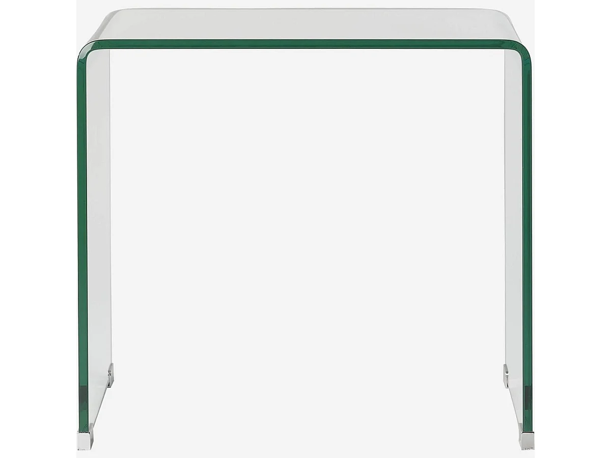 Habitat - Table d'appoint en verre trempé - Gala