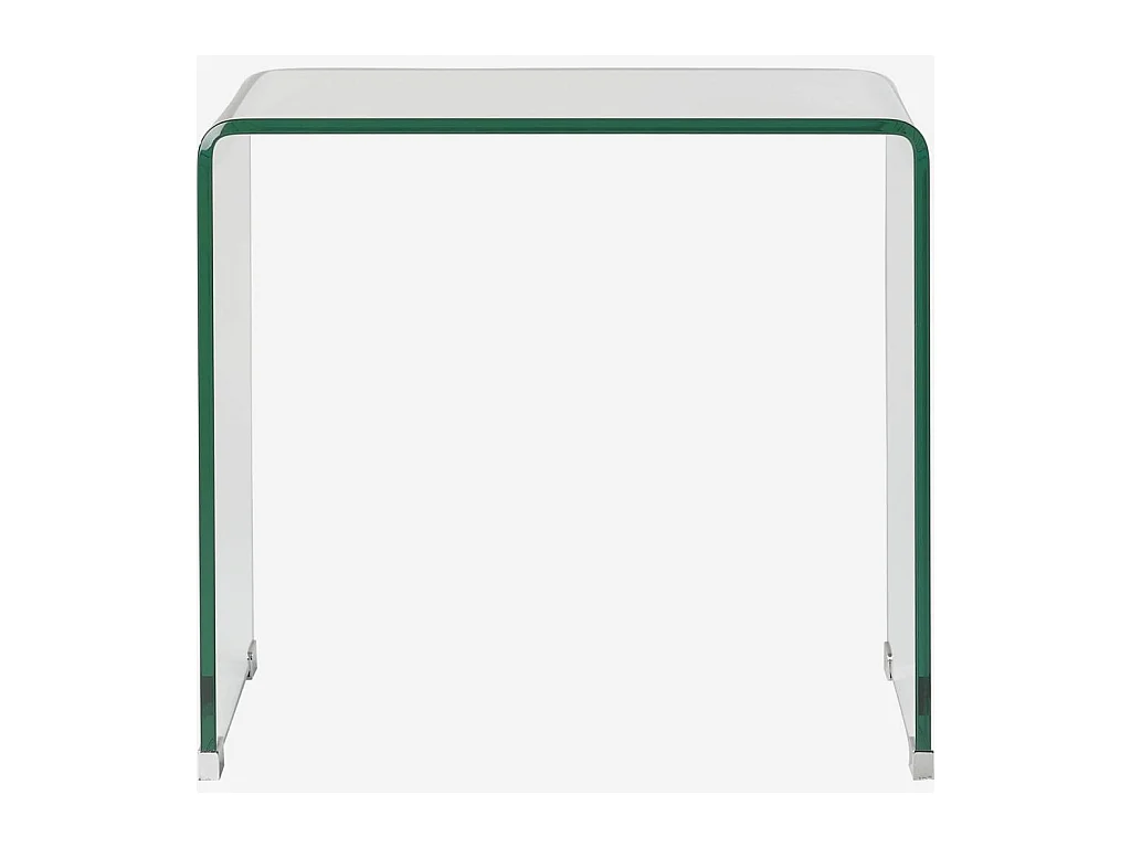 Habitat - Table d'appoint en verre trempé - Gala