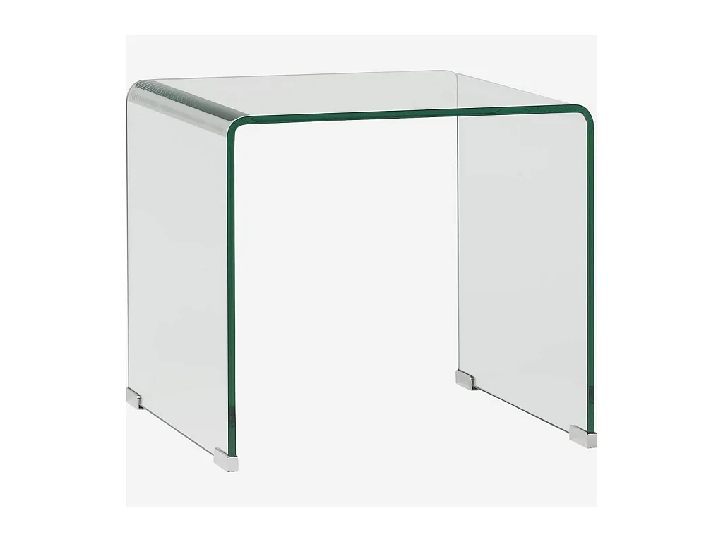 Habitat - Table d'appoint en verre trempé - Gala