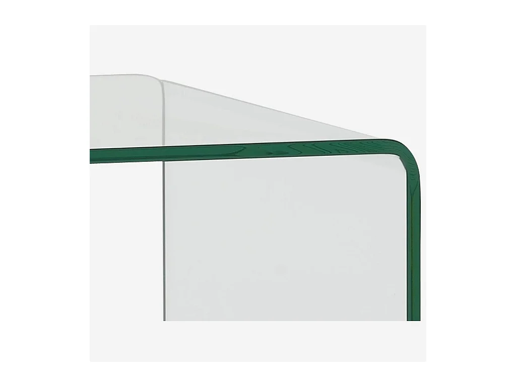 Habitat - Table d'appoint en verre trempé - Gala