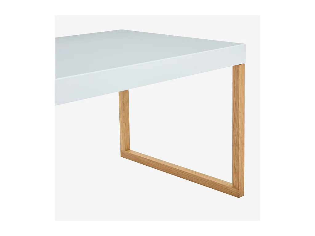 Habitat - Table basse en acier laqué - Blanc - Design by Elling Ekornes & Trine Haddal - Kilo