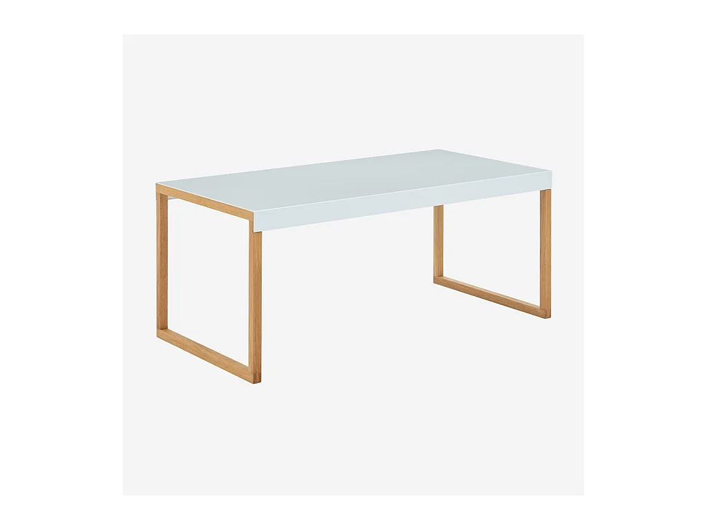 Habitat - Table basse en acier laqué - Blanc - Design by Elling Ekornes & Trine Haddal - Kilo