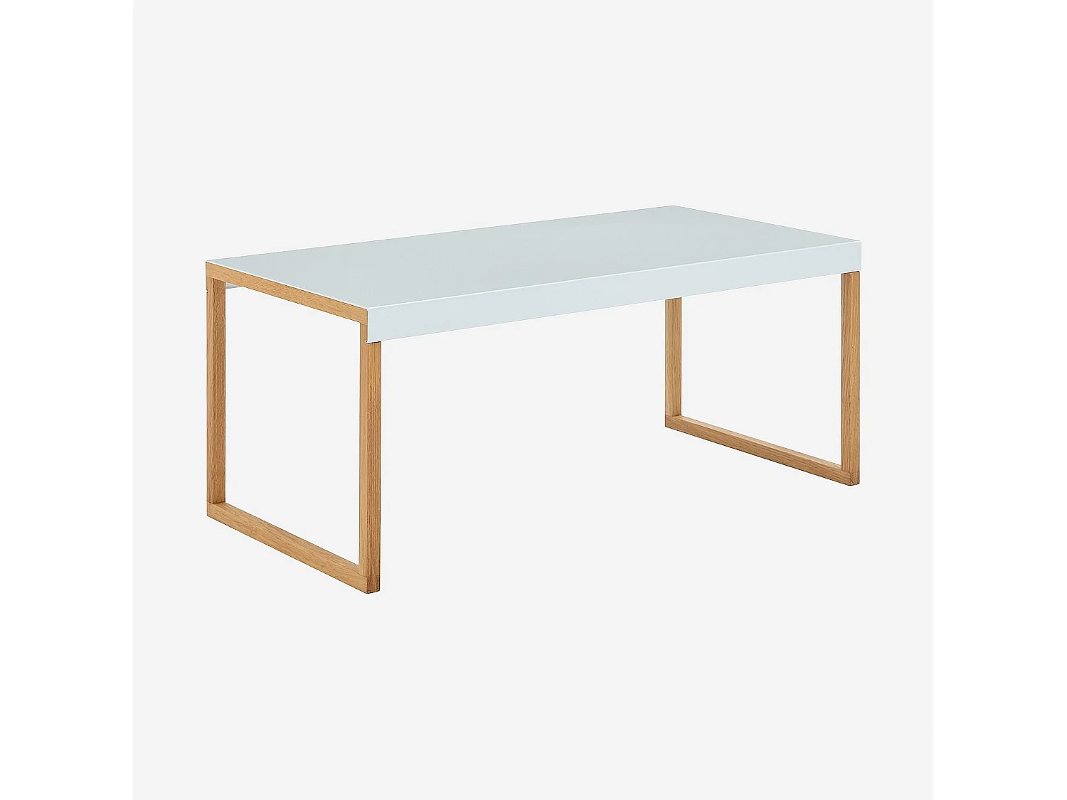 Habitat - Table basse en acier laqué - Blanc - Design by Elling Ekornes & Trine Haddal - Kilo