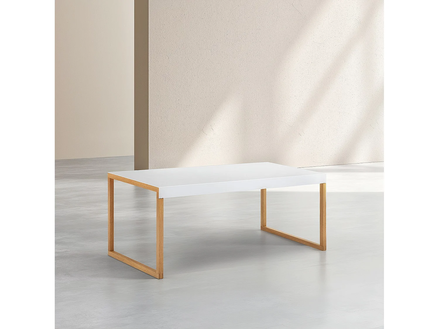 Habitat - Table basse en acier laqué - Blanc - Design by Elling Ekornes & Trine Haddal - Kilo