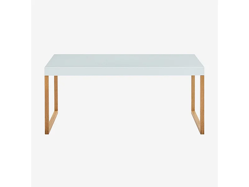 Habitat - Table basse en acier laqué - Blanc - Design by Elling Ekornes & Trine Haddal - Kilo