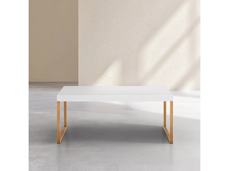 Habitat - Table basse en acier laqué - Blanc - Design by Elling Ekornes & Trine Haddal - Kilo