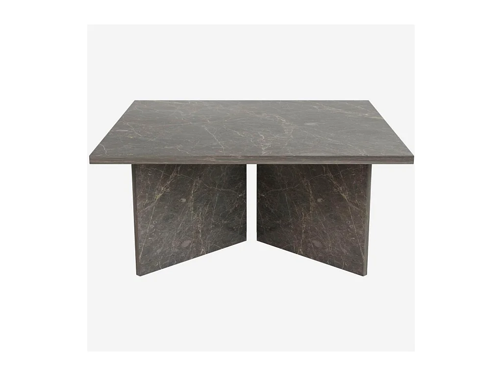 Habitat - Table basse en marbre - Noir - Adana
