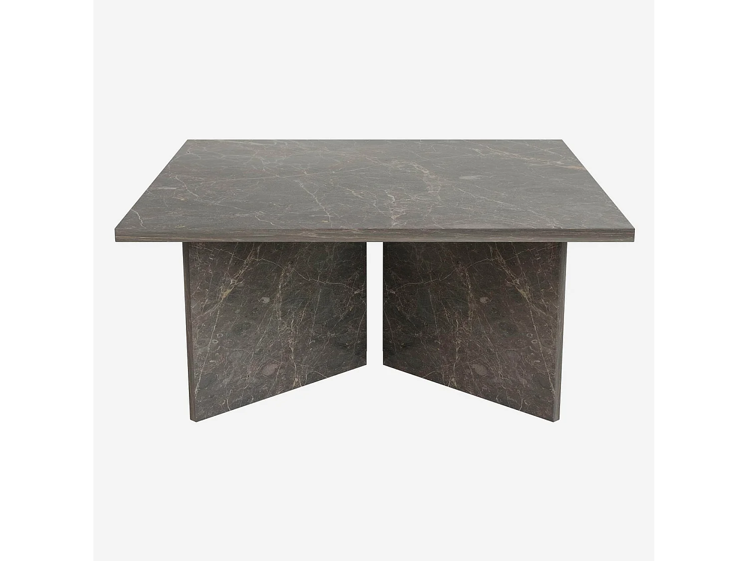 Habitat - Table basse en marbre - Noir - Adana