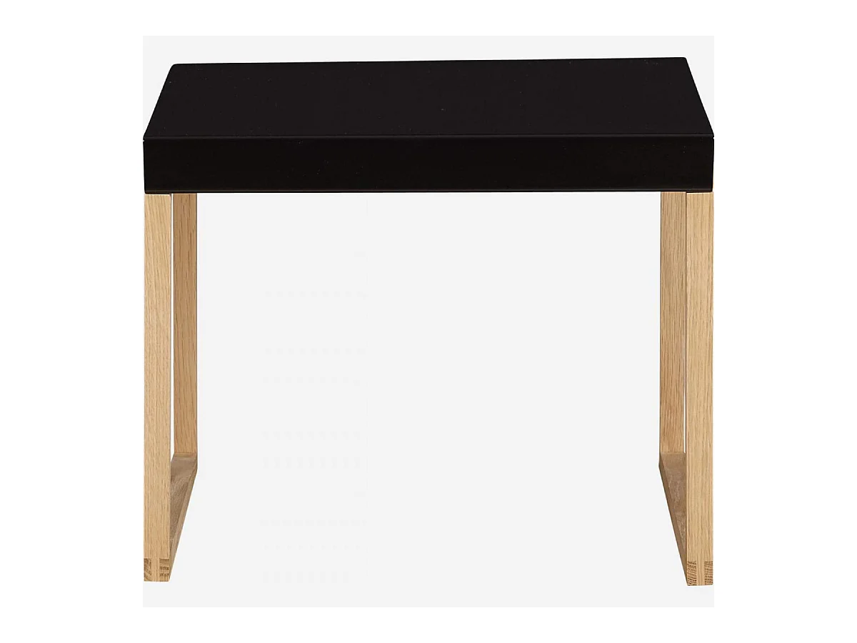 Habitat - Table d'appoint en acier laqué - Noir - Design by Elling Ekornes & Trine Haddal - Kilo