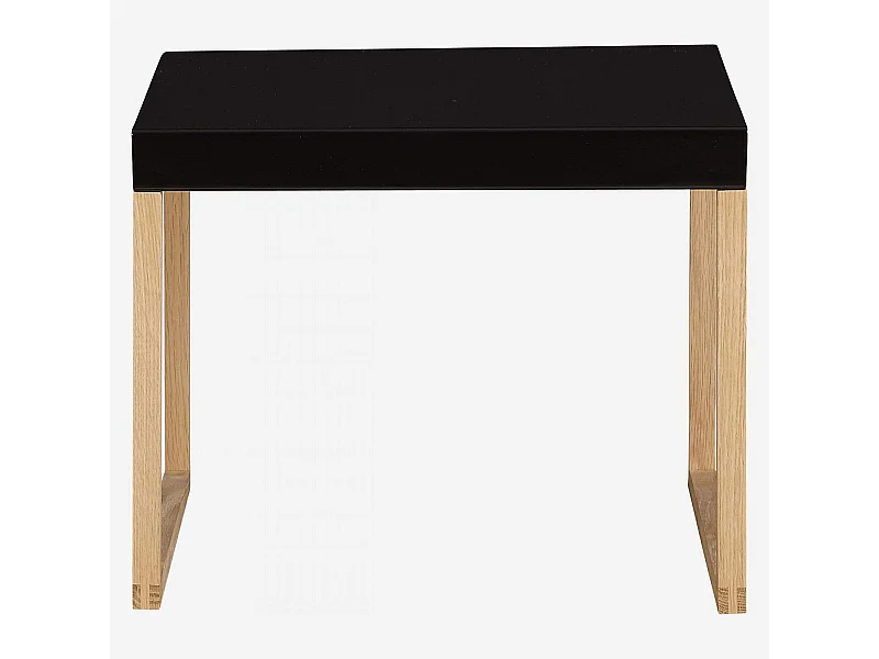 Habitat - Table d'appoint en acier laqué - Noir - Design by Elling Ekornes & Trine Haddal - Kilo
