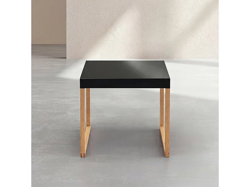 Habitat - Table d'appoint en acier laqué - Noir - Design by Elling Ekornes & Trine Haddal - Kilo
