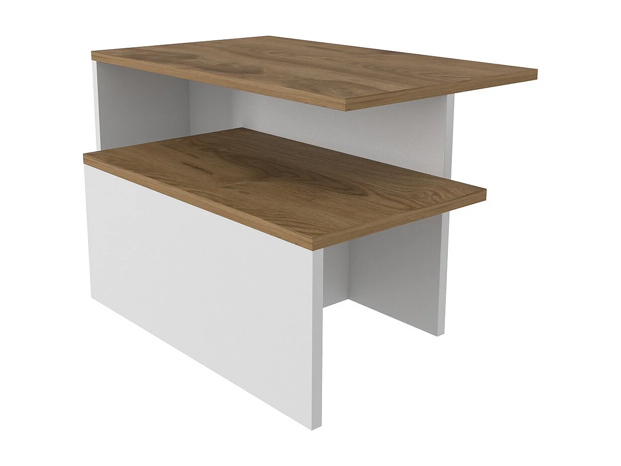Decorotika Twins 2 Pieces Nesting Coffee Table - W 72 cm x H 42 cm x D 45 cm