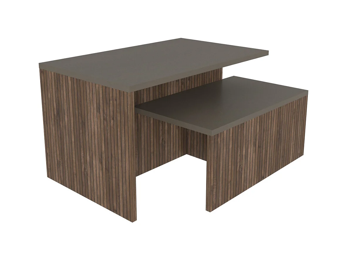 Twins Tables Gigognes Set de 2 Tables Basses  (Alina et Galaxy)