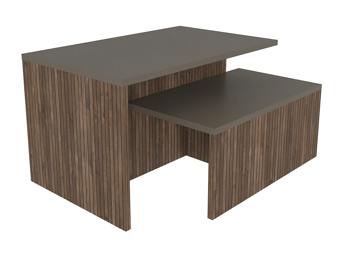 Twins Tables Gigognes Set de 2 Tables Basses  (Alina et Galaxy)