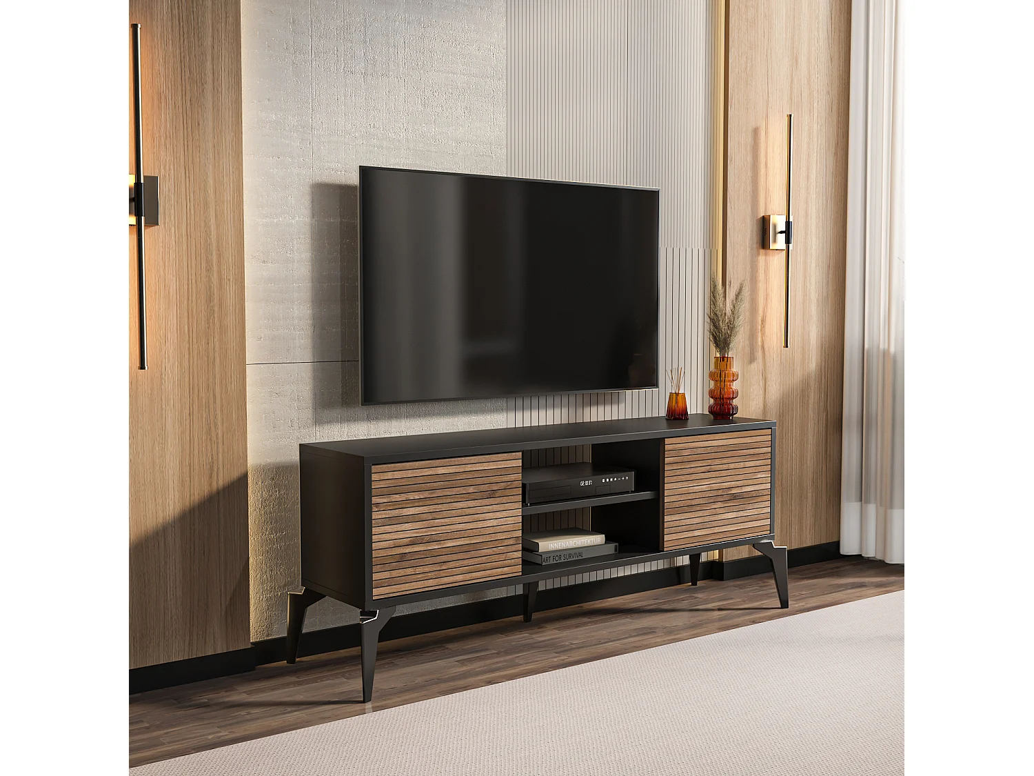Decorotika Lojo TV Unit  for TVs up to 50 Inches