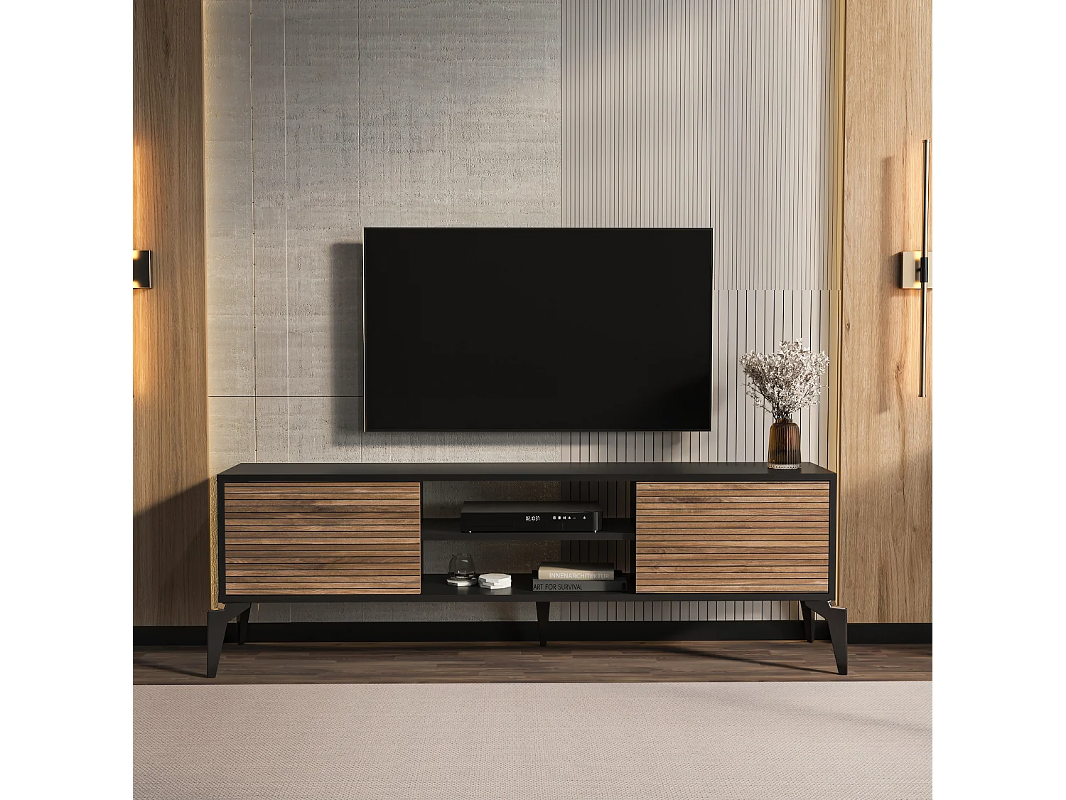 Decorotika Lojo TV Unit  for TVs up to 71 Inches
