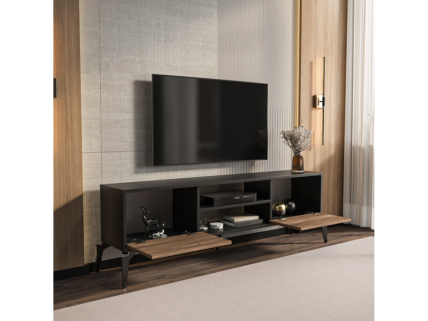 Decorotika Lojo TV Unit  for TVs up to 71 Inches