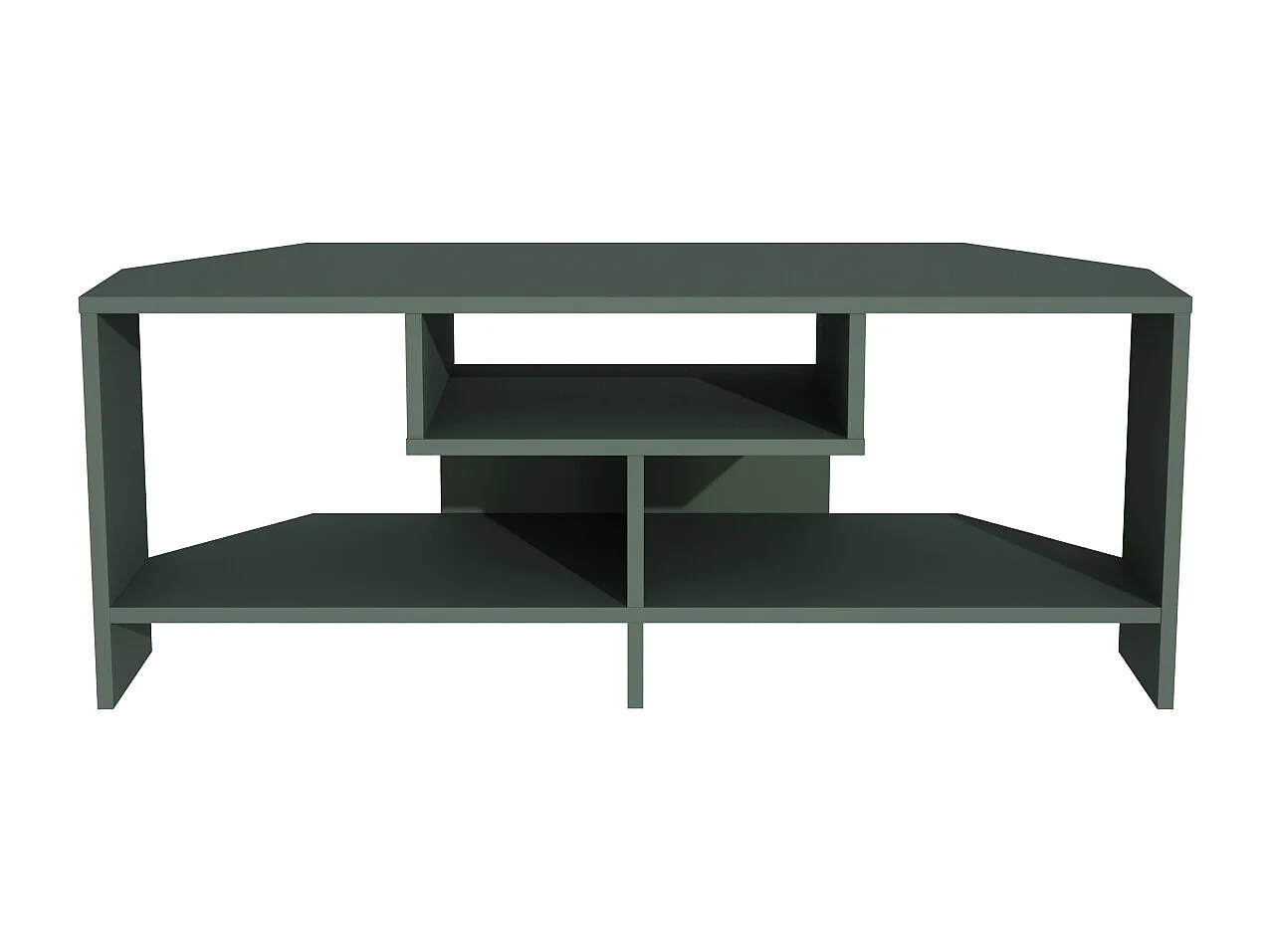 Maldiv Meuble TV d'angle 120 cm Niches Design (Silva)