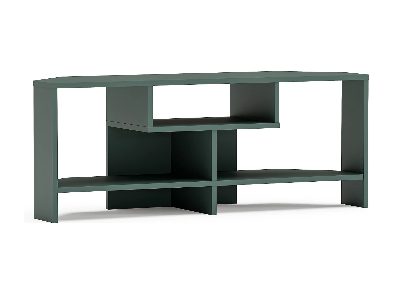 Maldiv Meuble TV d'angle 120 cm Niches Design (Silva)