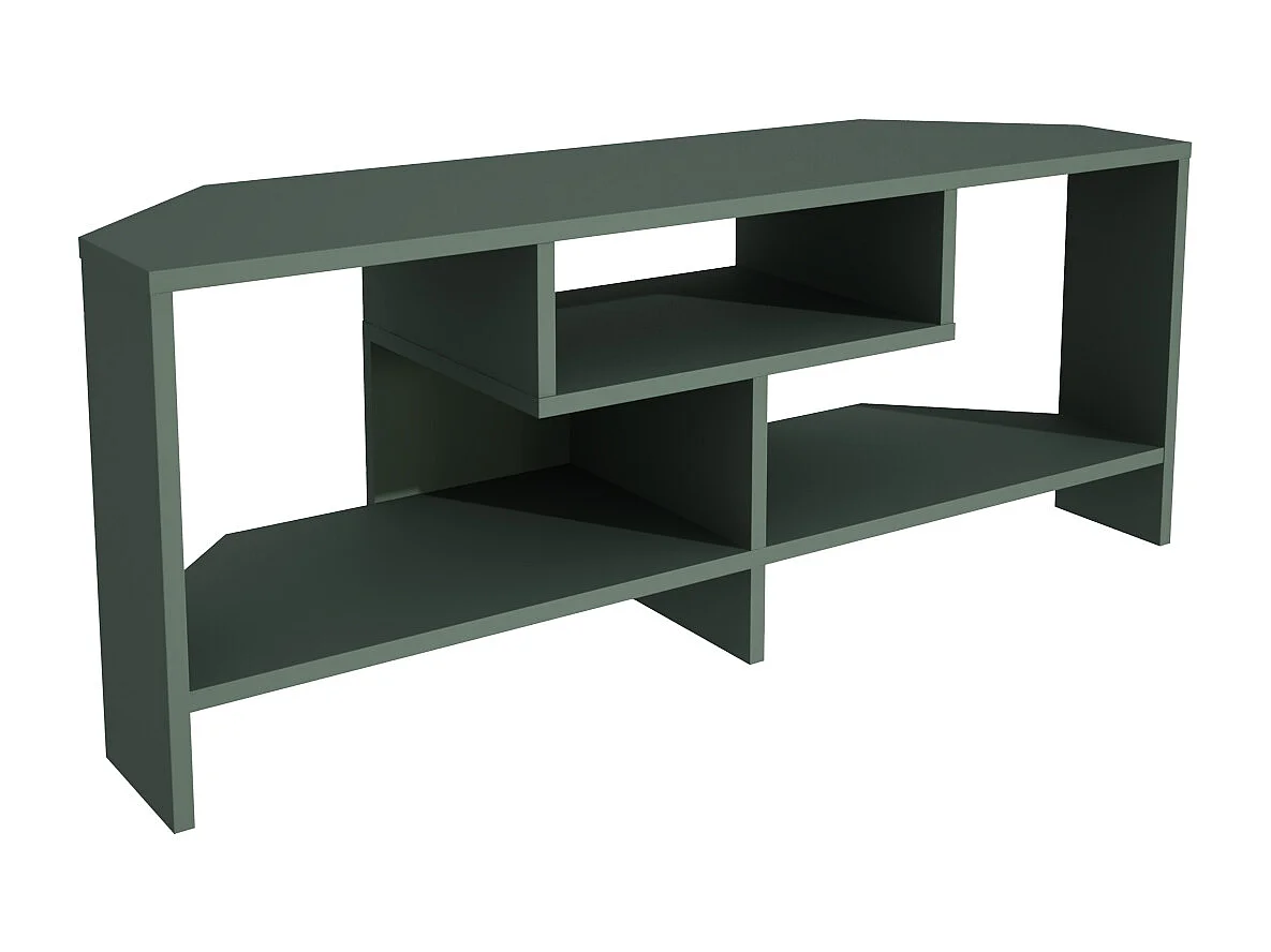 Maldiv Meuble TV d'angle 120 cm Niches Design (Silva)