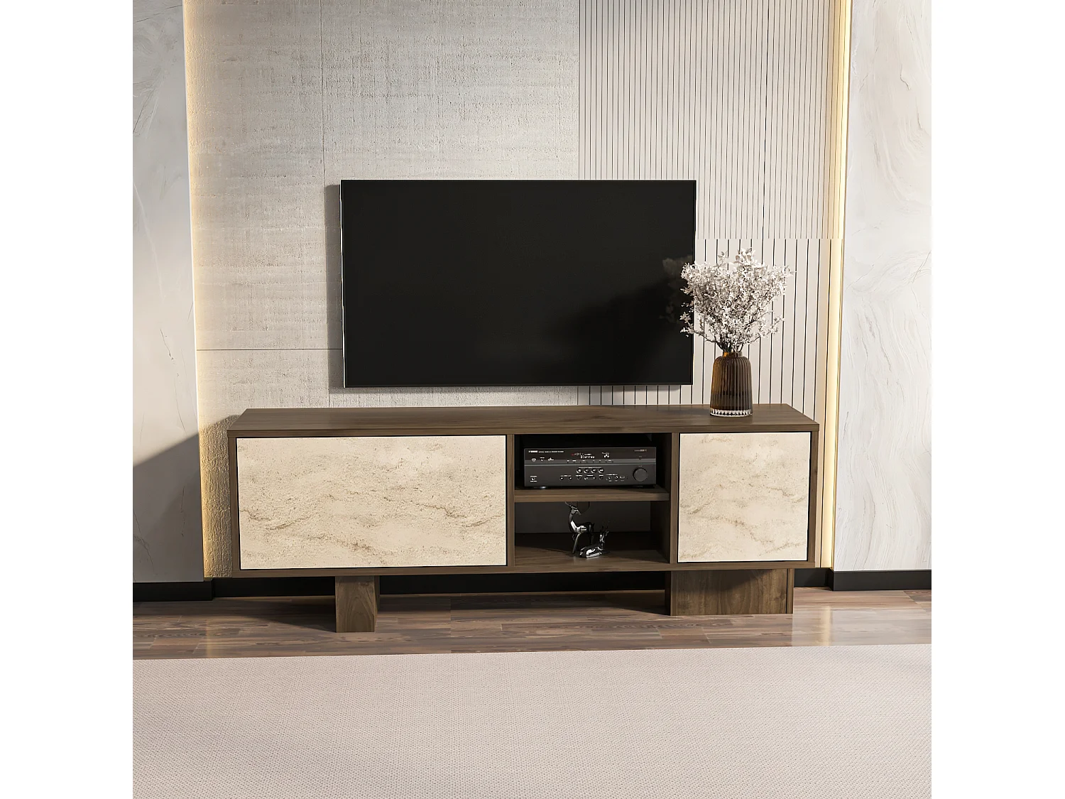 Decorotika Monaco TV Unit for TVs up to 50 inches