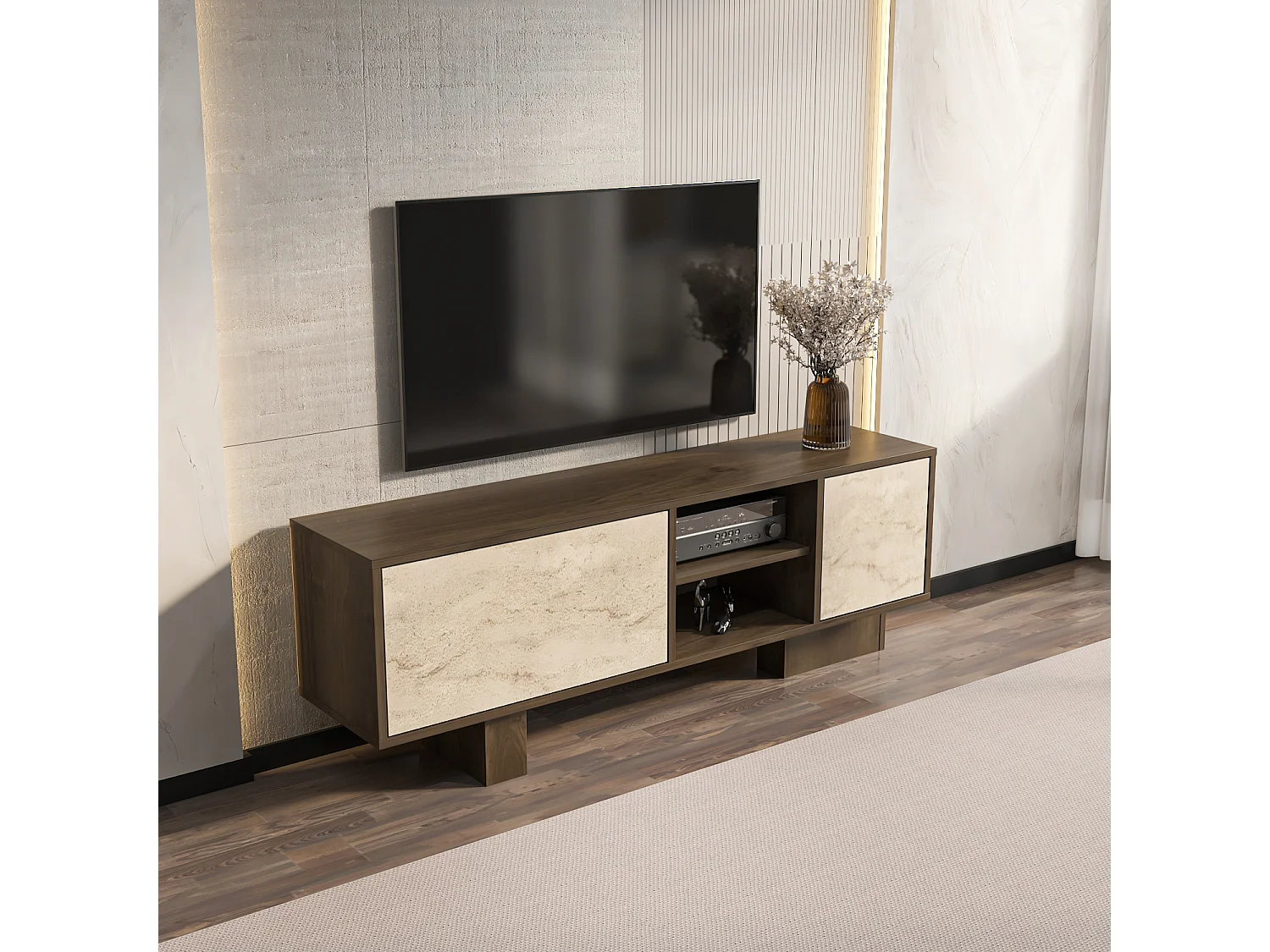 Decorotika Monaco TV Unit for TVs up to 50 inches