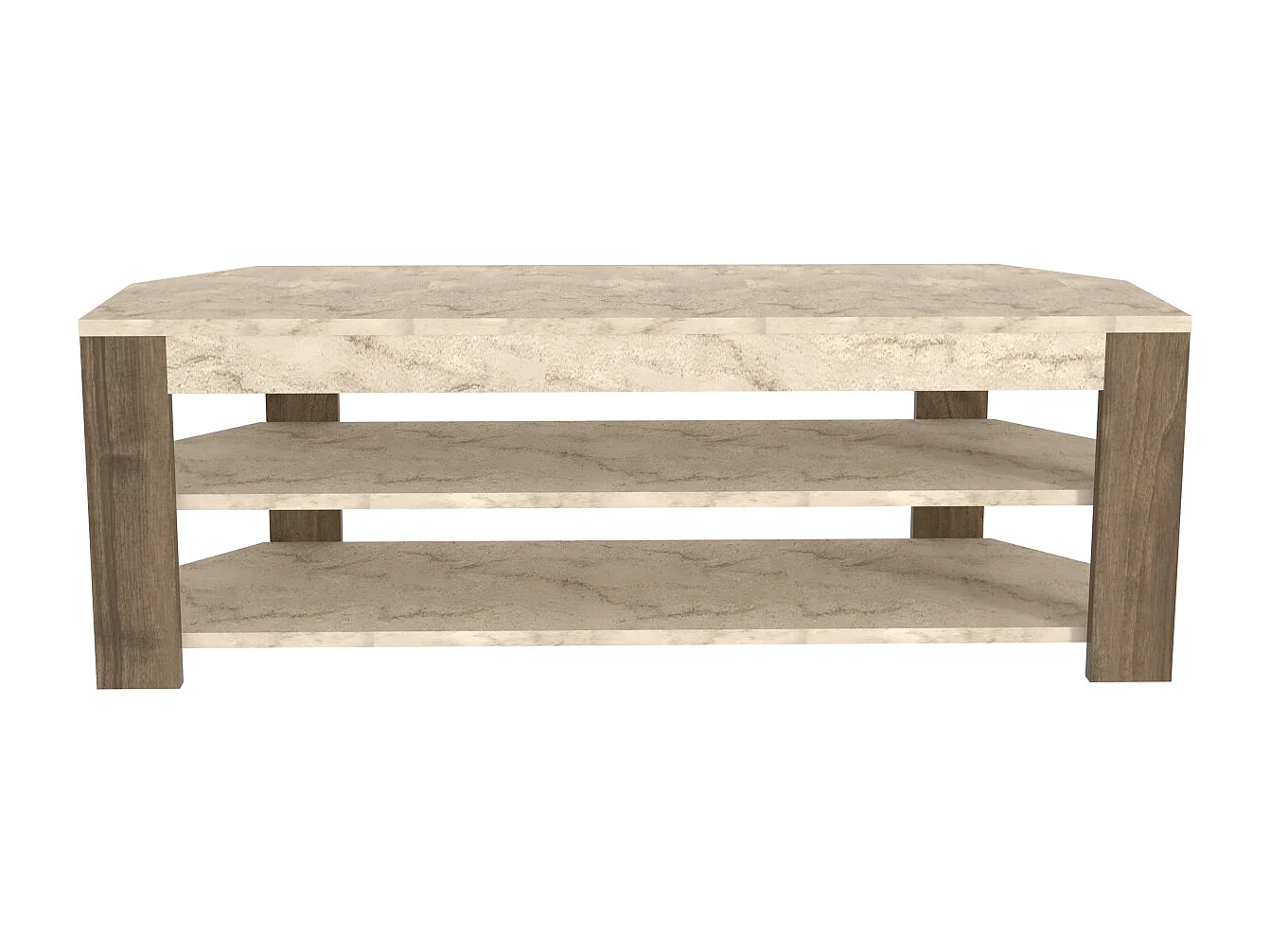 Decorotika Rita Corner TV Unit for TVs up to 43 Inches