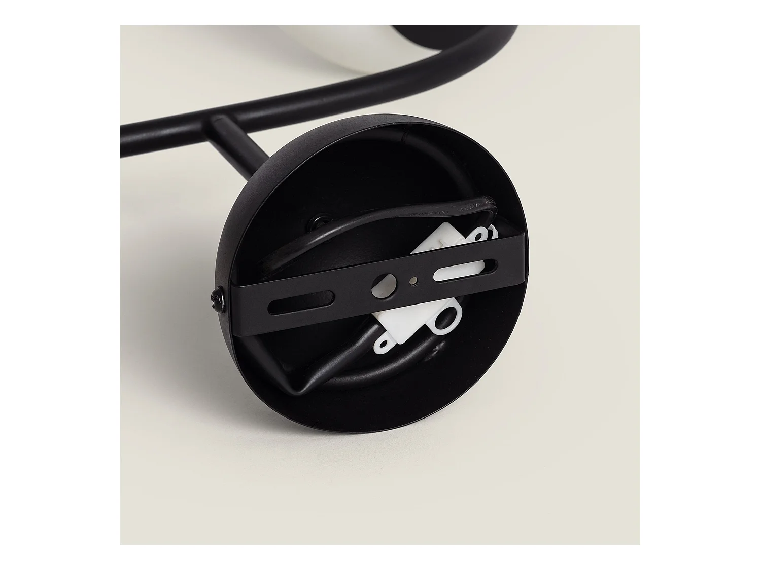 Applique Murale Métal Bradwall Noir