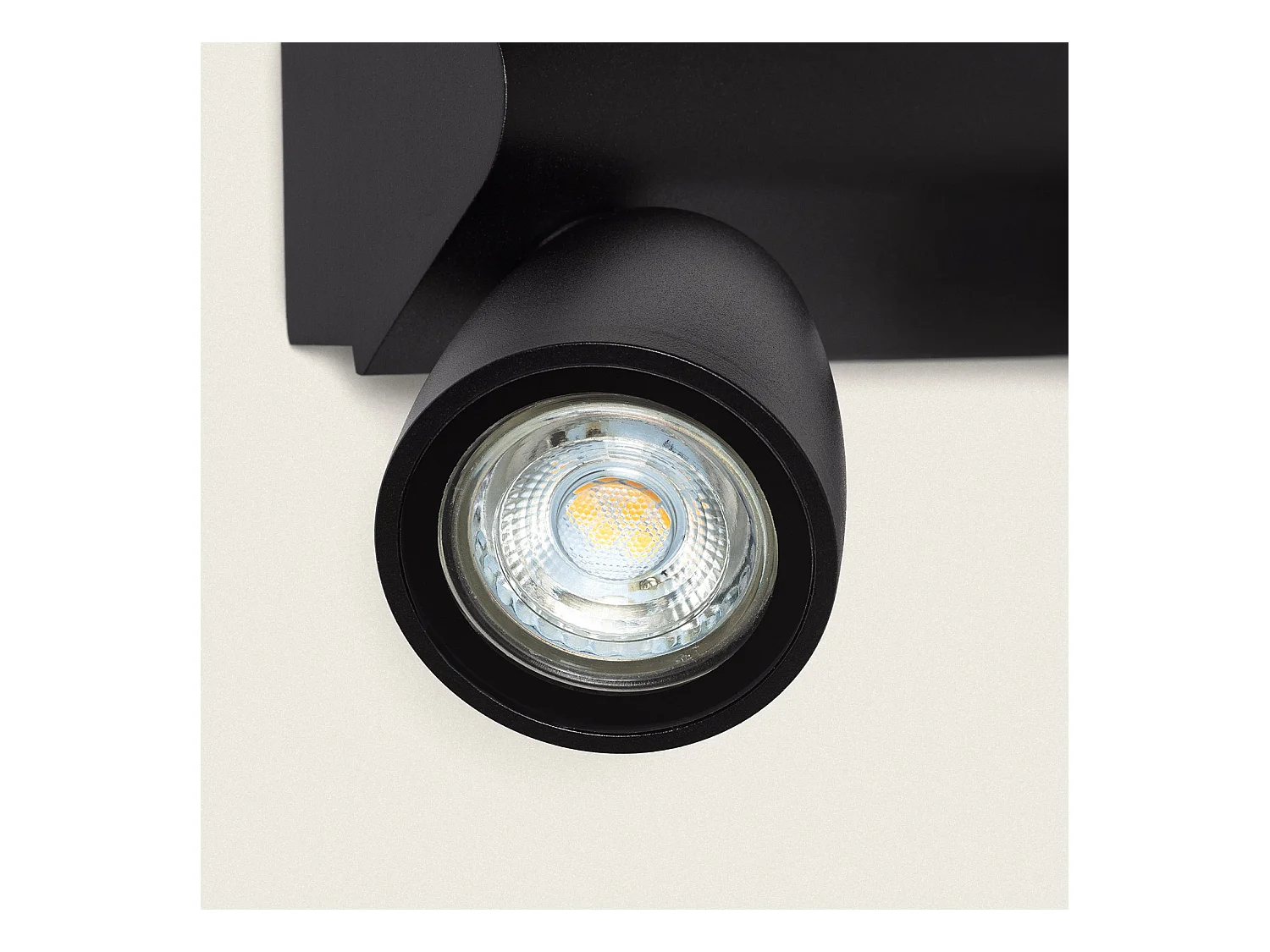 Aplique de Pared Exterior Aluminio Abel Large Dos Focos Negro