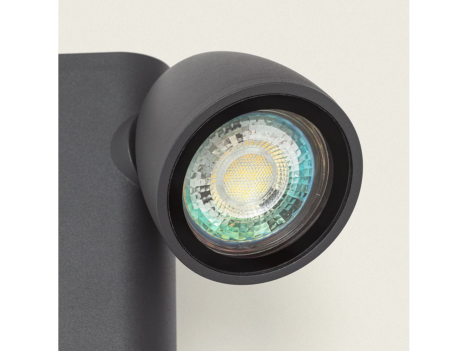 Applique Murale Extérieure Aluminium avec Détecteur de Mouvement Abel Gris foncé