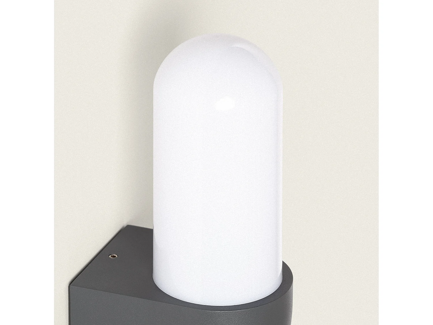 Applique Murale Extérieure LED 7W Aluminium Anturio Gris foncé