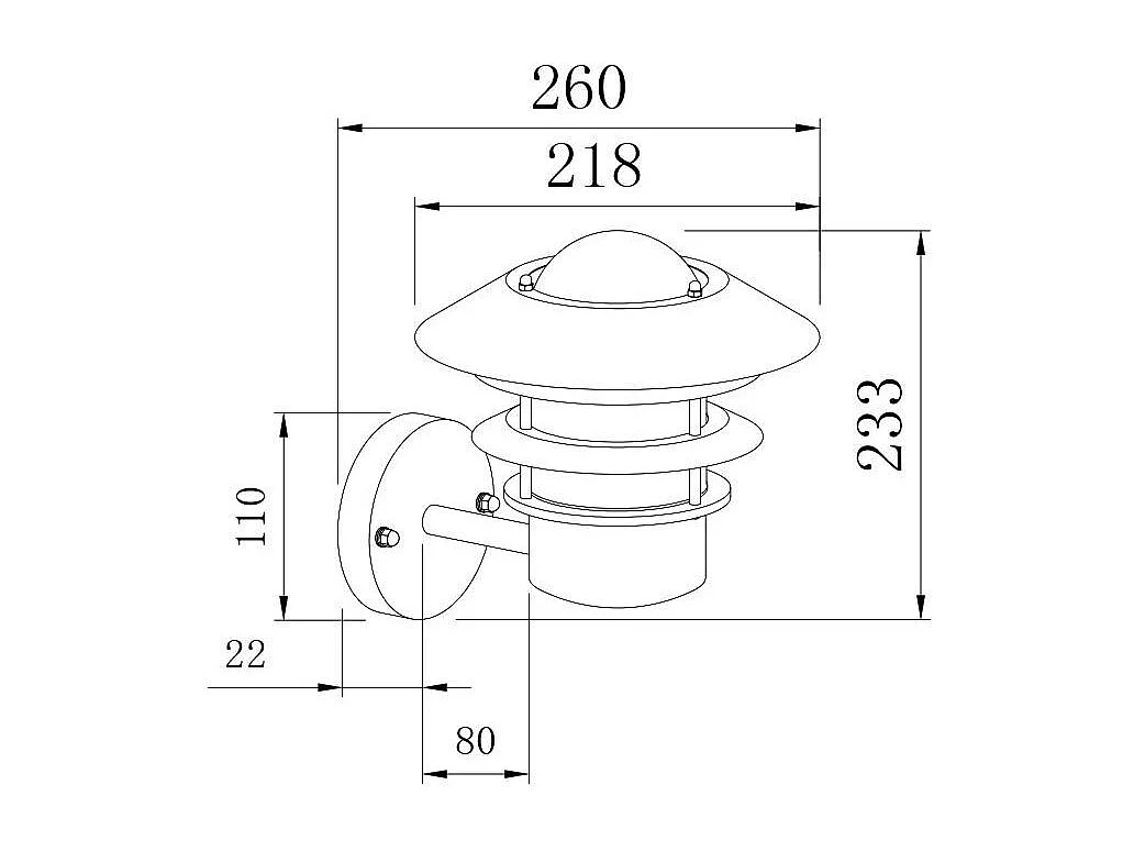 Edit Coastal Stage Outdoor Wall Light - Galvanised Steel Argent