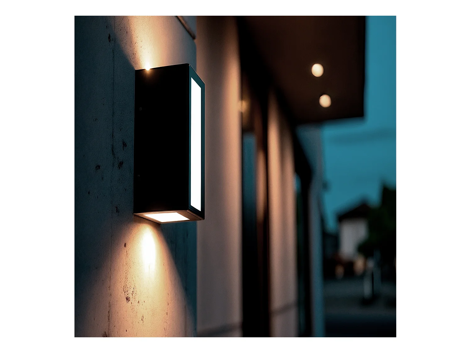 Applique da Parete per Esterni LED 8W Alluminio Holius Nero Opaco