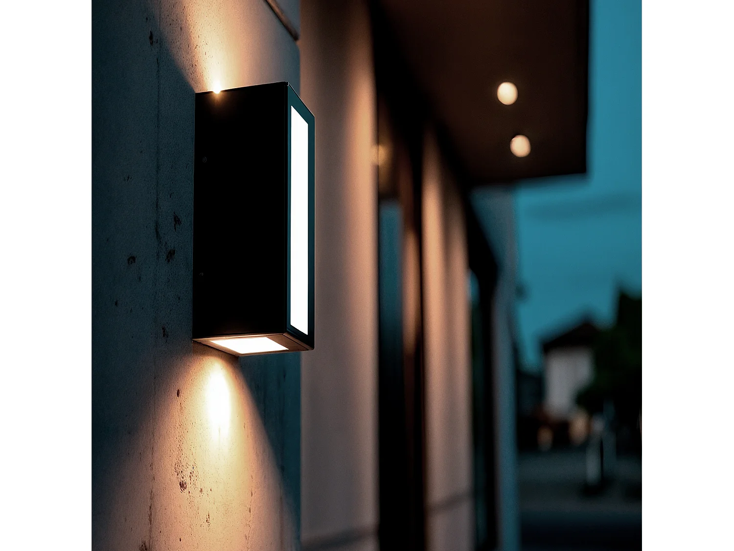 Applique Murale Extérieure LED 8W Aluminium Holius  Noir mat