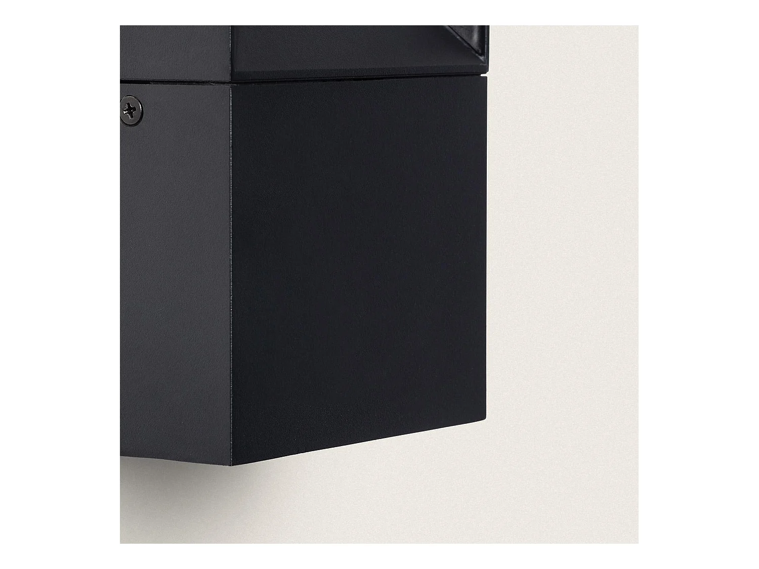 Applique da Parete per Esterni LED Alluminio 2x5W Trimel Nero Nero