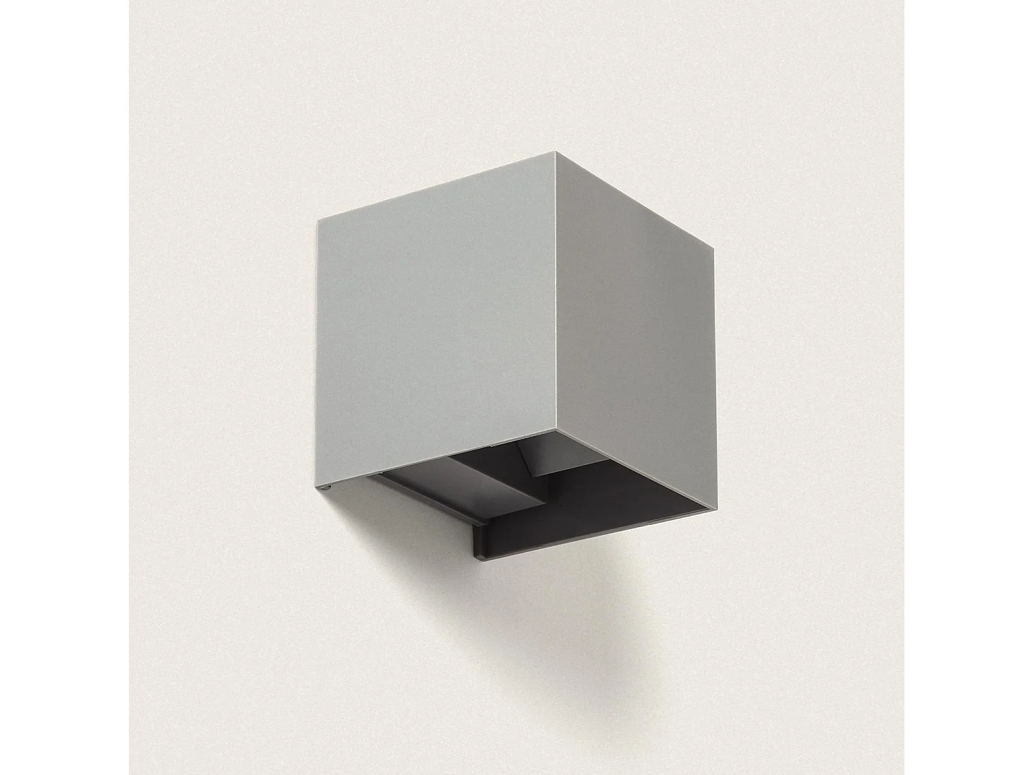 Applique Murale Extérieure LED 6W PC Double Éclairage Onis Gris