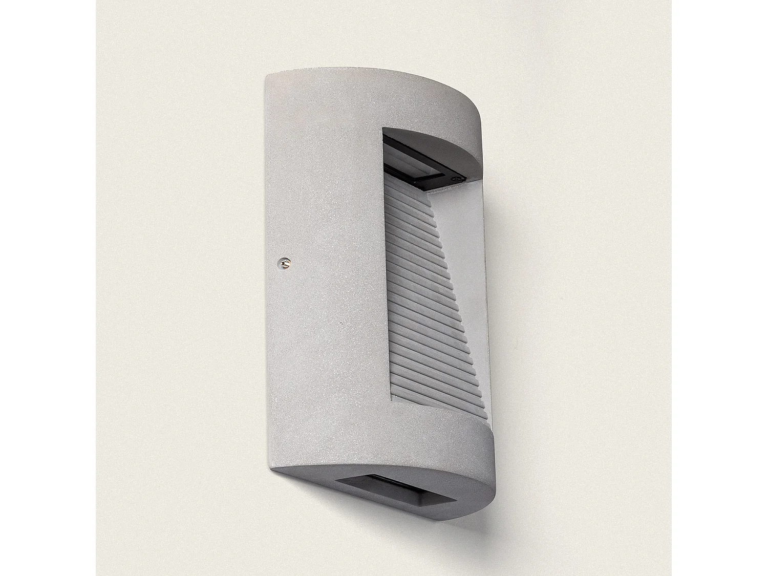 Applique da Parete per Esterni LED Regolabile 16W Cemento Zalix Grigio Pietra